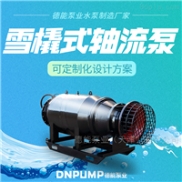 QZB/QHBQZ潛水泵_軸流泵廠家_雪橇泵選型