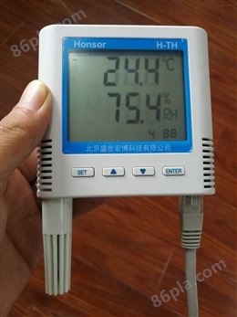 北京盛世宏博POE供电的以太网温湿度传感器