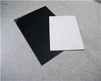 现货优质PVC黑白片材