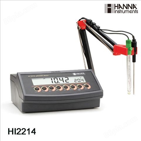 哈纳 HI2214 记录型台式酸度计