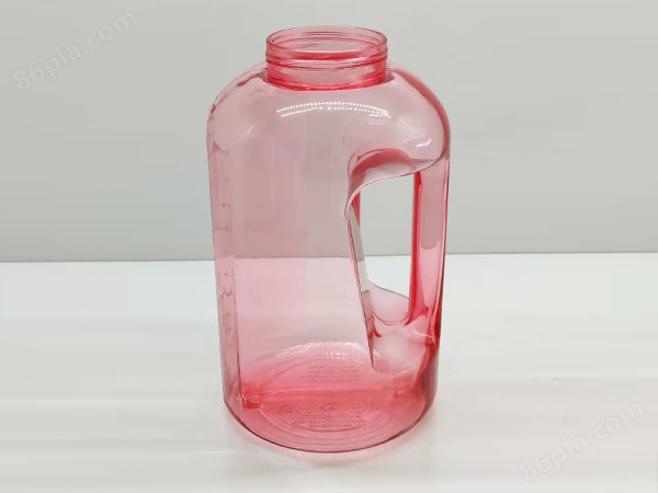 1.5升 PETG 顿顿桶水壶-透明红