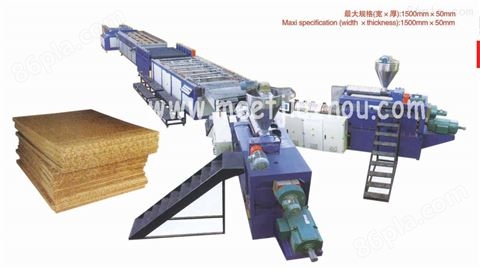 木塑板材生产线