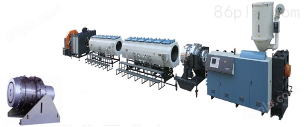 HDPE供水管、燃气管挤出生产线
