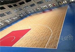 篮球场地胶PVC运动地板 厂家