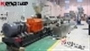 南京科尔克塑料双螺杆造粒机可生产阻燃PA，PC/ABS