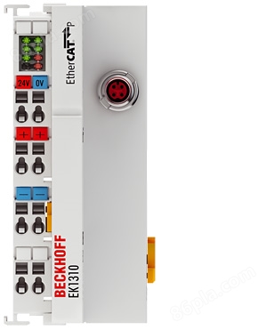 单端口 EtherCAT&nbsp;P 扩展模块，带外部供电 EK1310